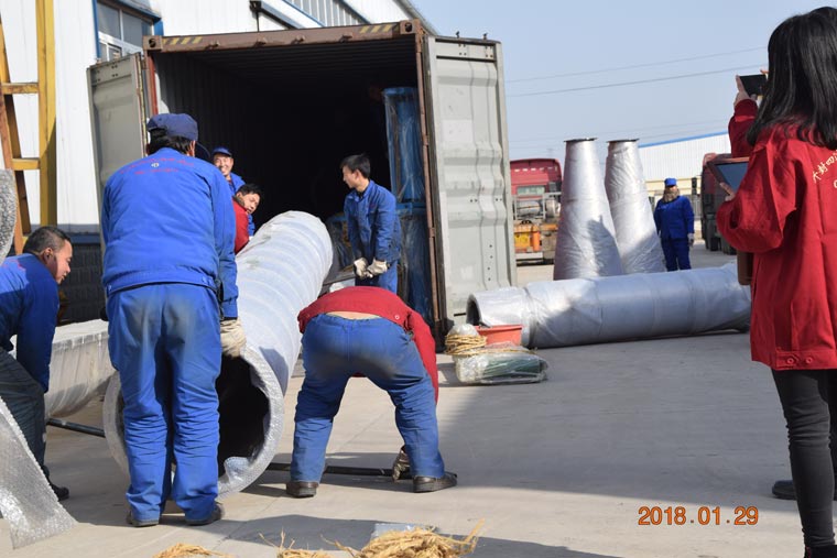 dự án cho máy móc chế biến bột sắn